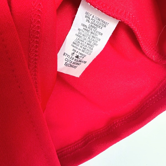 Fashion Nova Blurred Lines Mesh Romper, Red - Picture 8 of 10